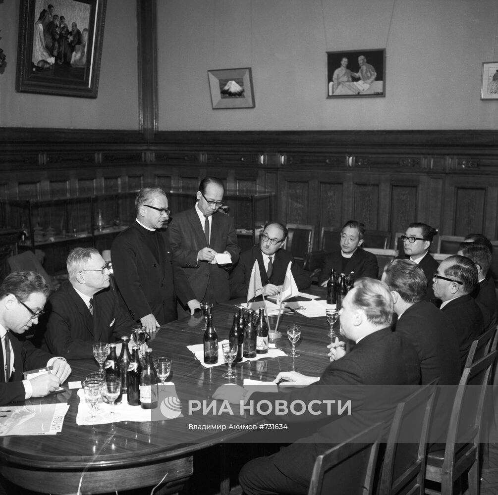 Делегация Национального совета христианских церквей Японии