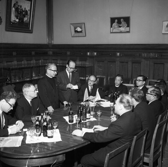 Делегация Национального совета христианских церквей Японии