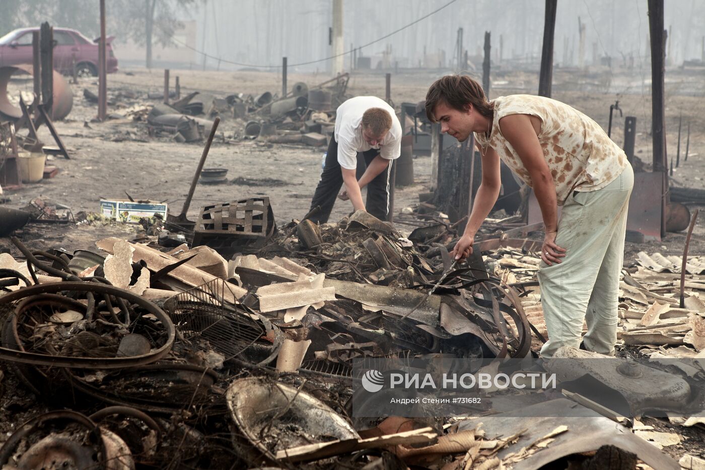 Пожары в Луховицком районе