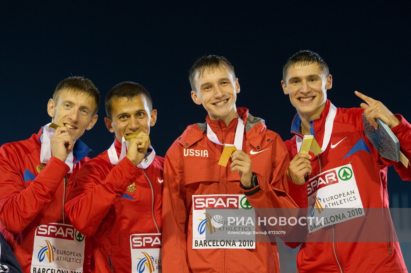 Мужская сборная России стала чемпионом Европы в эстафете