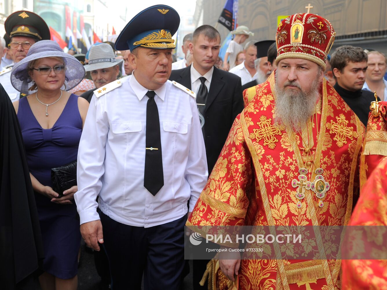 Владимир Шаманов и епископ Павлово-Посадский Кирилл