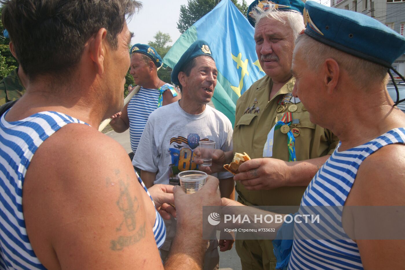 Празднование Дня ВДВ в Самаре