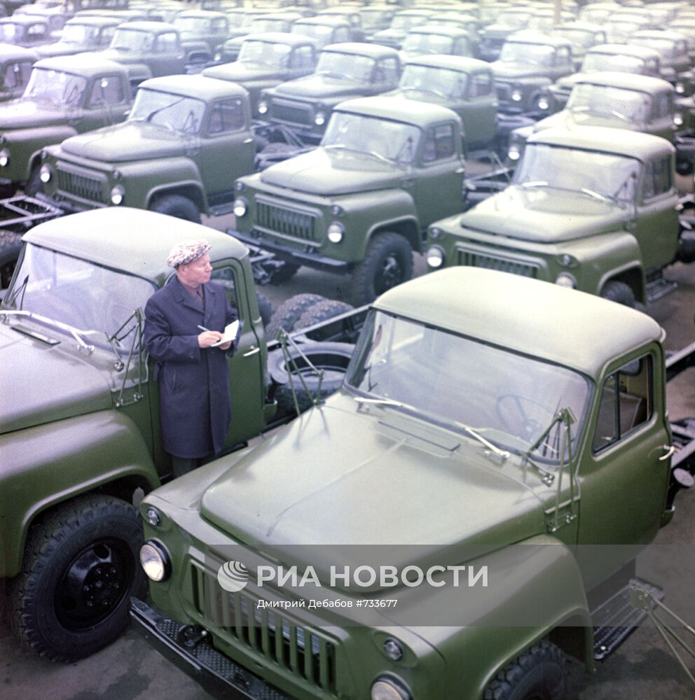 Грузовые автомобили "ГАЗ-53"