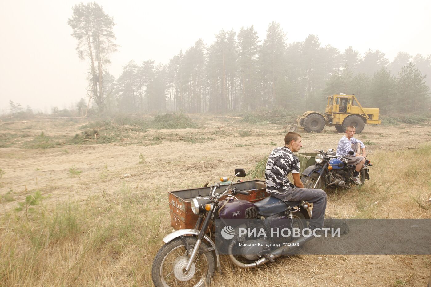 Жители рабочего поселка Виля Нижегородской области