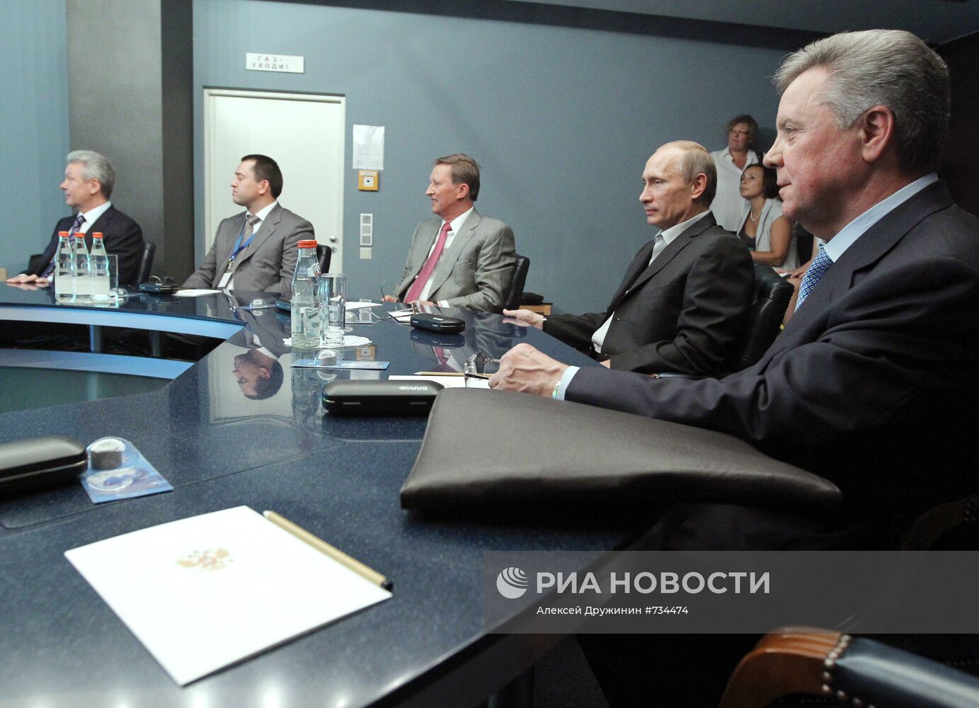 Владимир Путин посетил ООО "Газпром-ВНИИГАЗ"