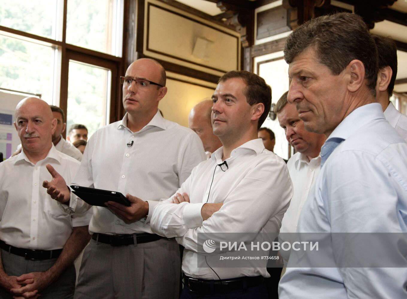 Дмитрий Медведев посетил строящийся горнолыжный курорт