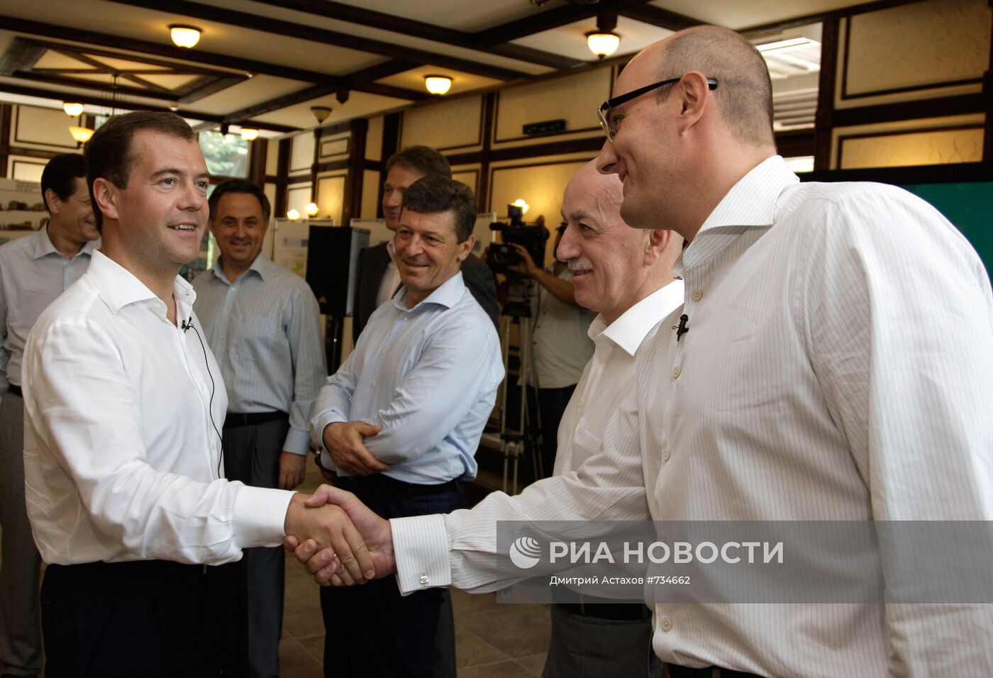 Дмитрий Медведев посетил строящийся горнолыжный курорт