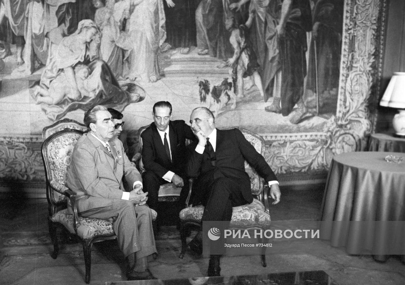 Визит Генерального секретаря ЦК КПСС Л.И.Брежнева во Францию