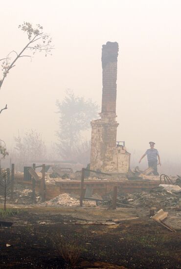 Сгоревшее село Каданок