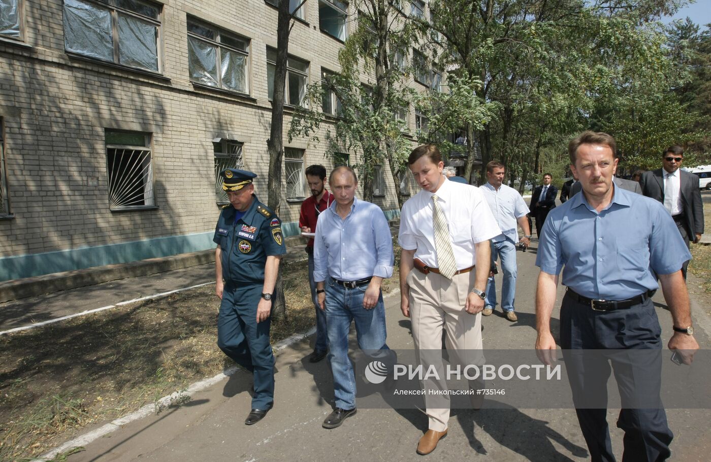 Поездка Владимира Путина в Воронеж