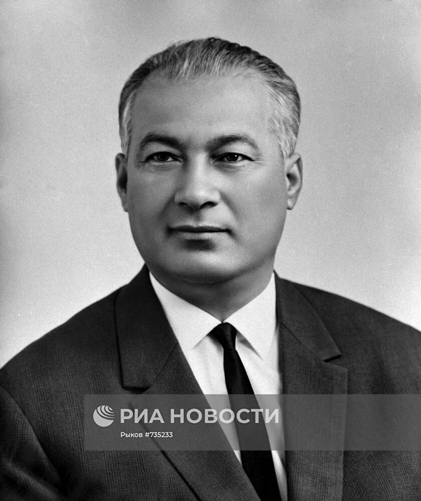 Первый секретарь ЦК КП Узбекистана Ш.Р.Рашидов