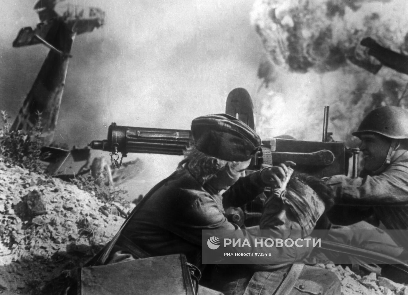 Кадр из фильма "Сталинградская битва"