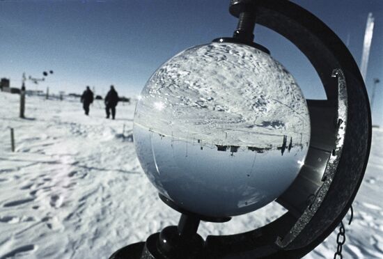 На антарктической станции "Восток"