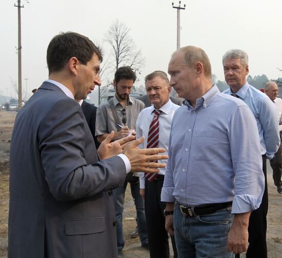 Рабочая поездка Владимира Путина в Центральный федеральный округ