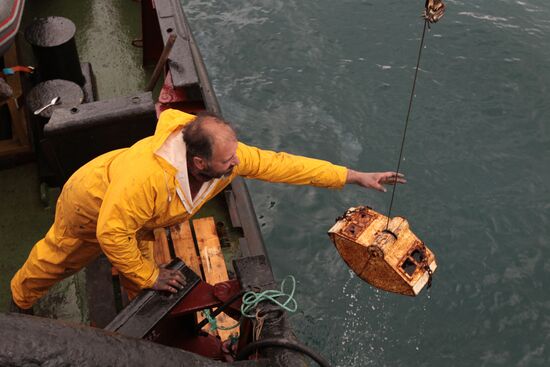 Экспедиция буксира "Неотразимый" в район архипелага Новая Земля
