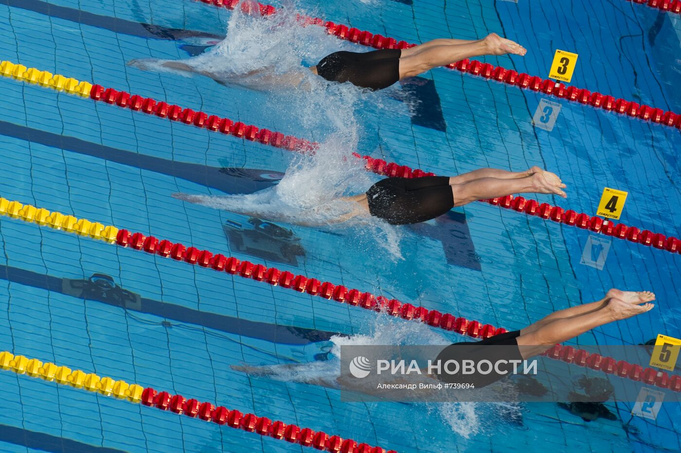 Плавание. Чемпионат Европы 2010.