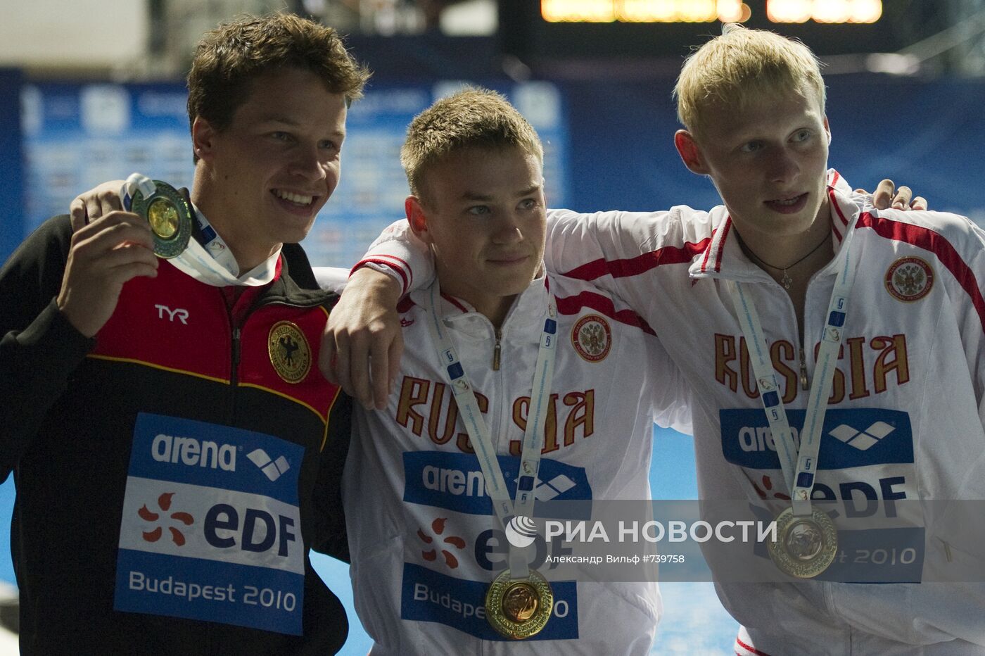 Плавание. Чемпионат Европы 2010