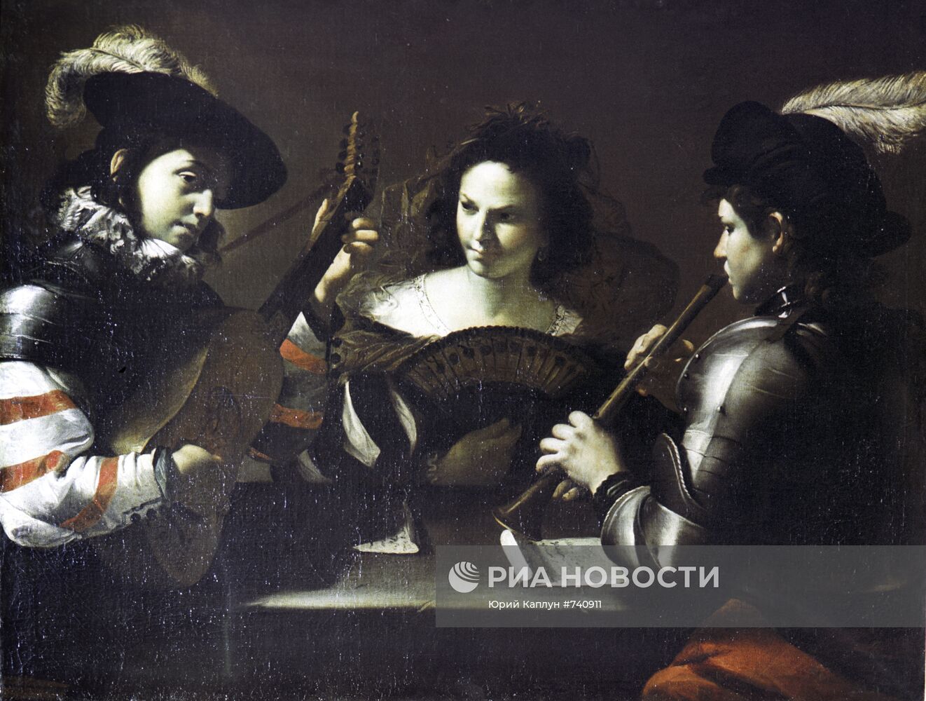 Репродукция картины М.Прети "Концерт"