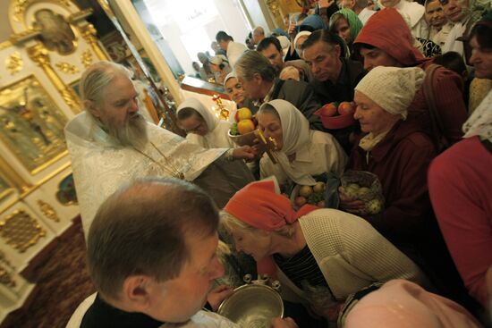 Празднование Преображения Господня в России
