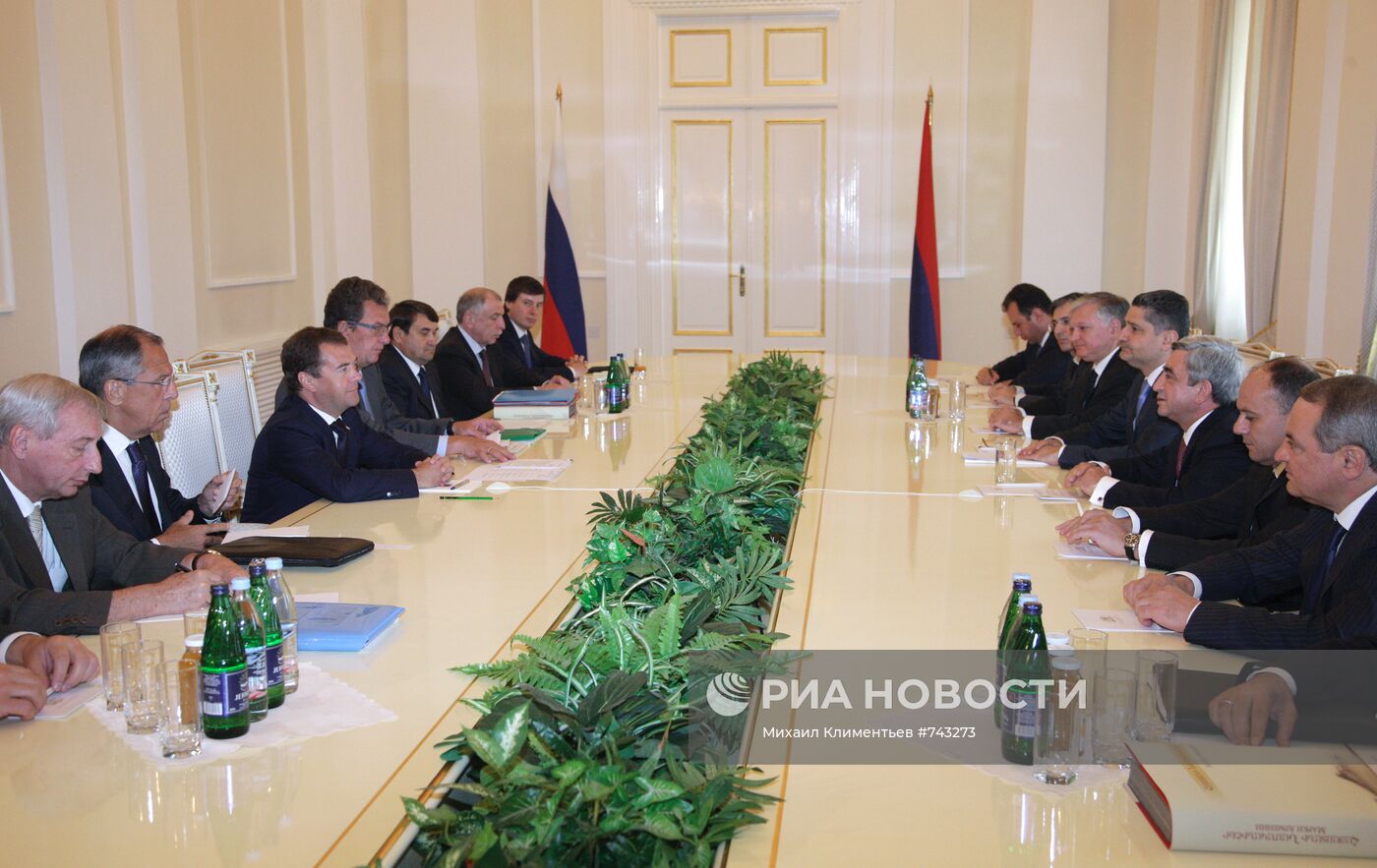 Государственный визит Д.Медведева в Армению. День второй