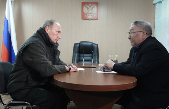 Рабочая поездка В.Путина по Дальневосточному федеральному округу