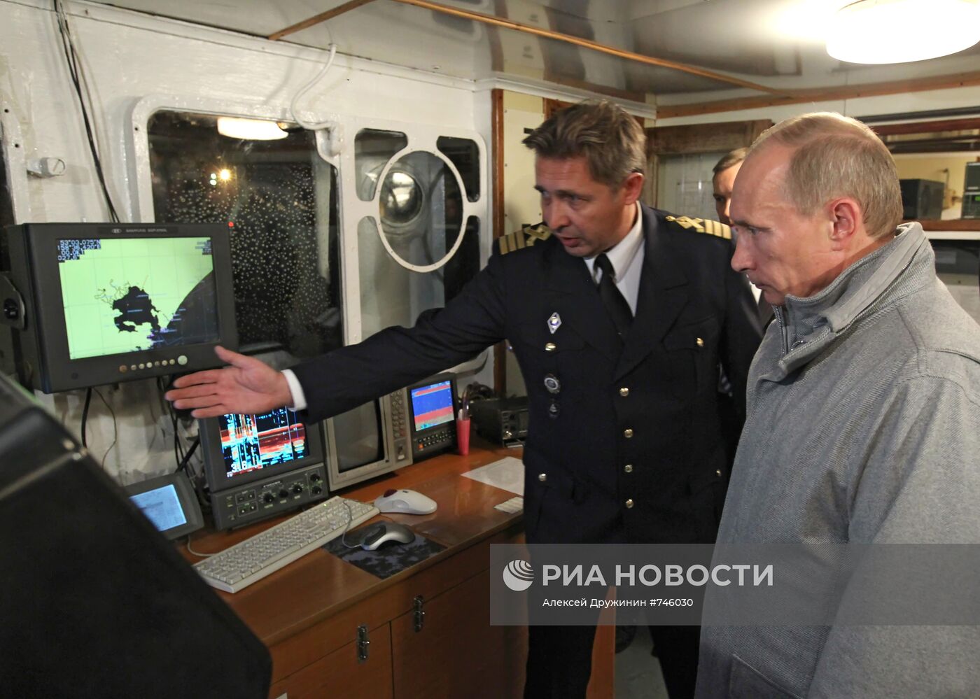 Владимир Путин посетил БАМТ "Михаил Станицын"
