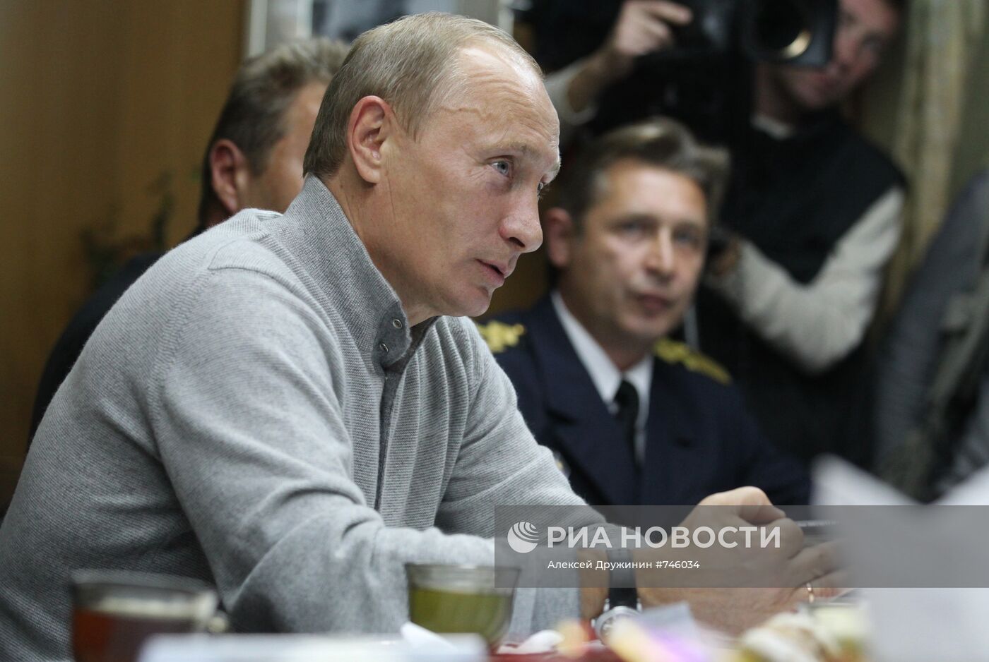 Владимир Путин посетил БАМТ "Михаил Станицын"