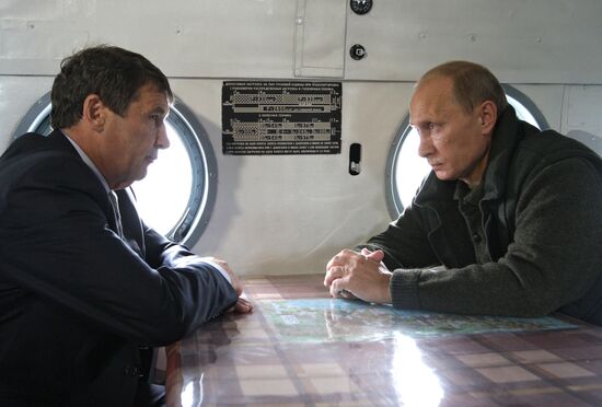 Встреча Владимира Путина с Николаем Дудовым