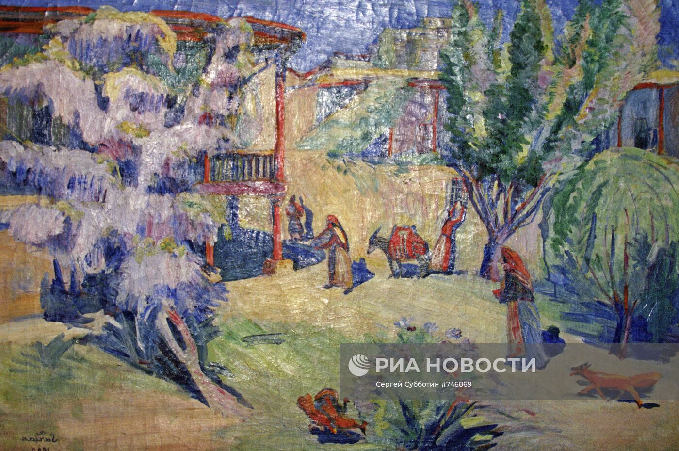 Картина "Уголок старого Еревана"