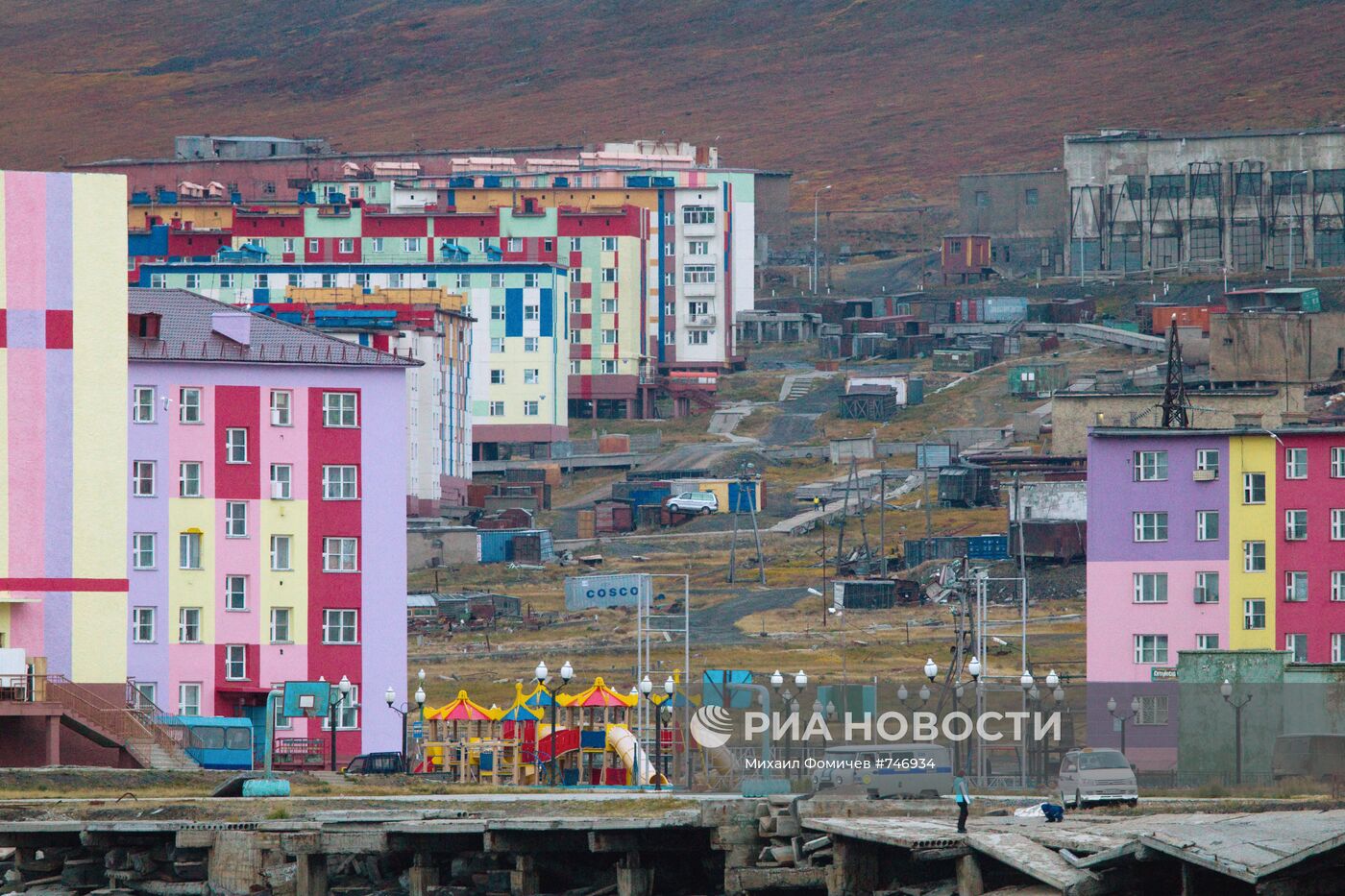 Город Певек