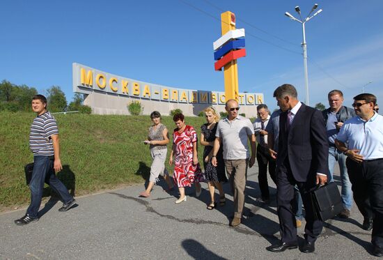 Рабочая поездка В.Путина по Дальневосточному федеральному округу