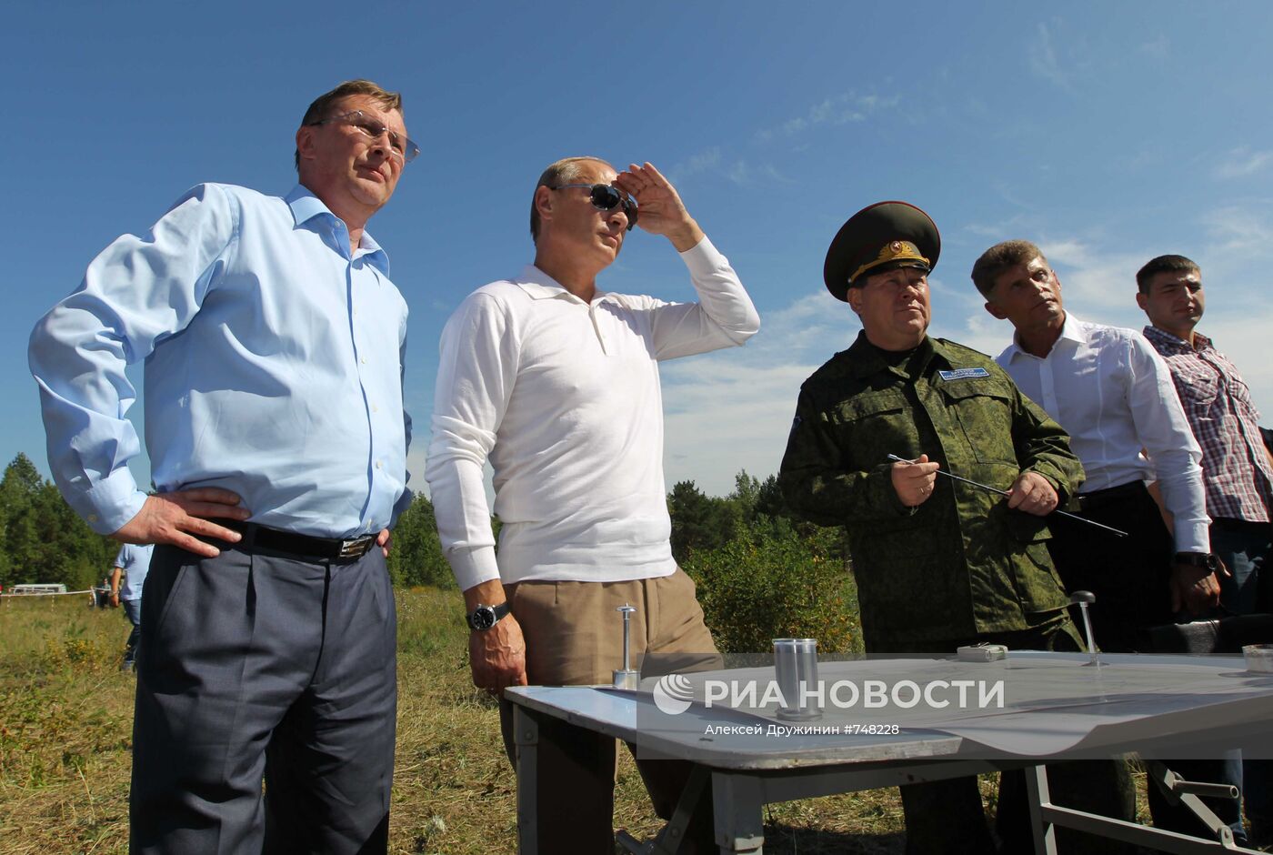 Владимир Путин посетил космодром "Восточный"