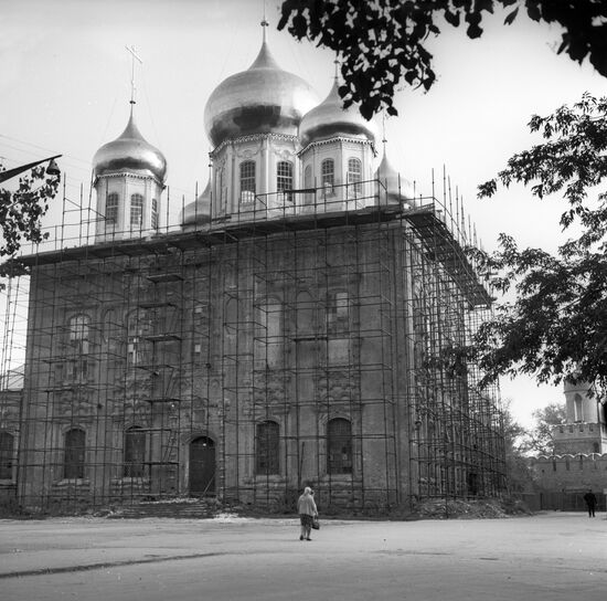 Реставрация Успенского собора Тульского кремля