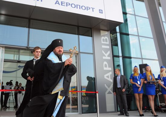 Открытие нового терминала международного аэропорта "Харьков"