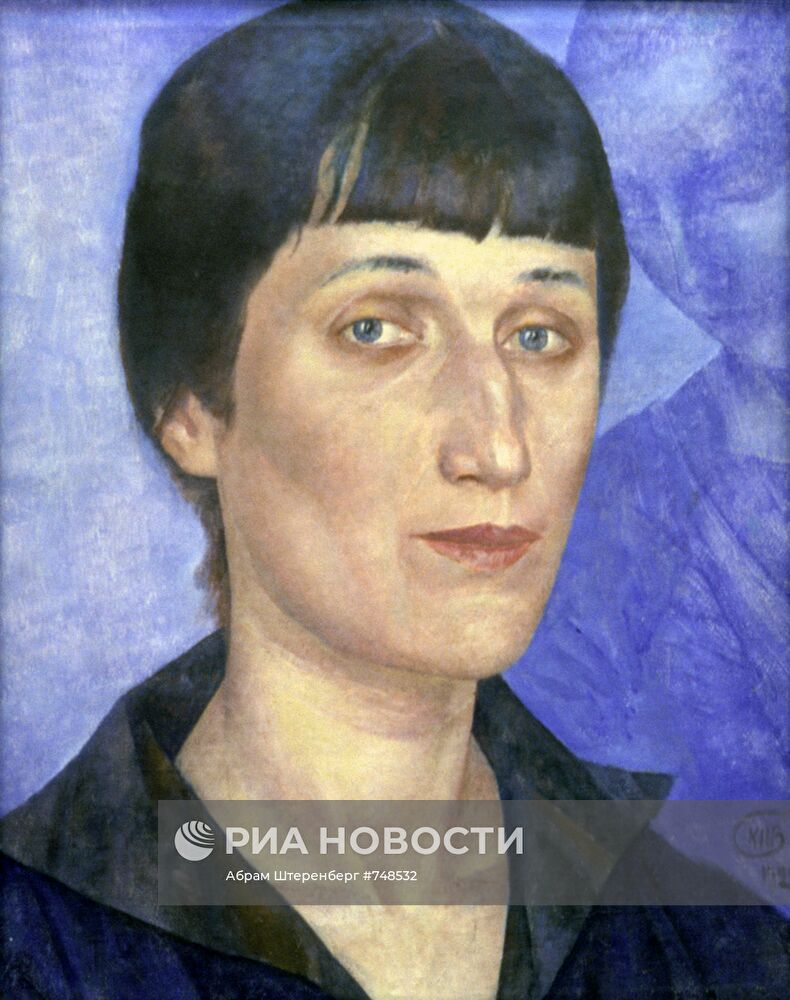Картина "Портрет Анны Ахматовой"