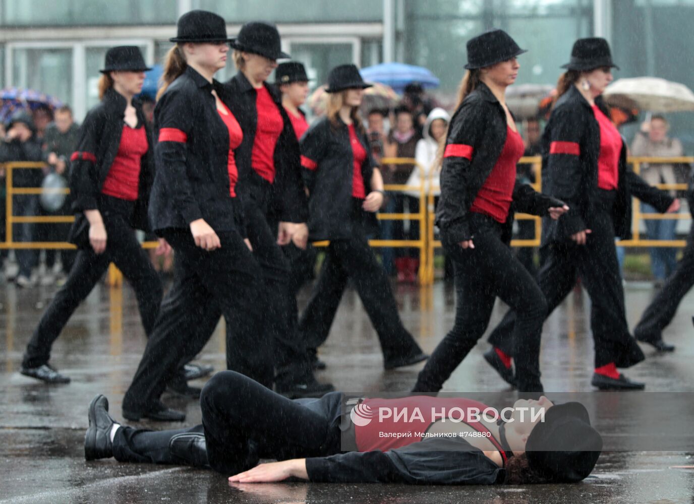 Акция в честь Дня рождения Майкла Джексона в Москве