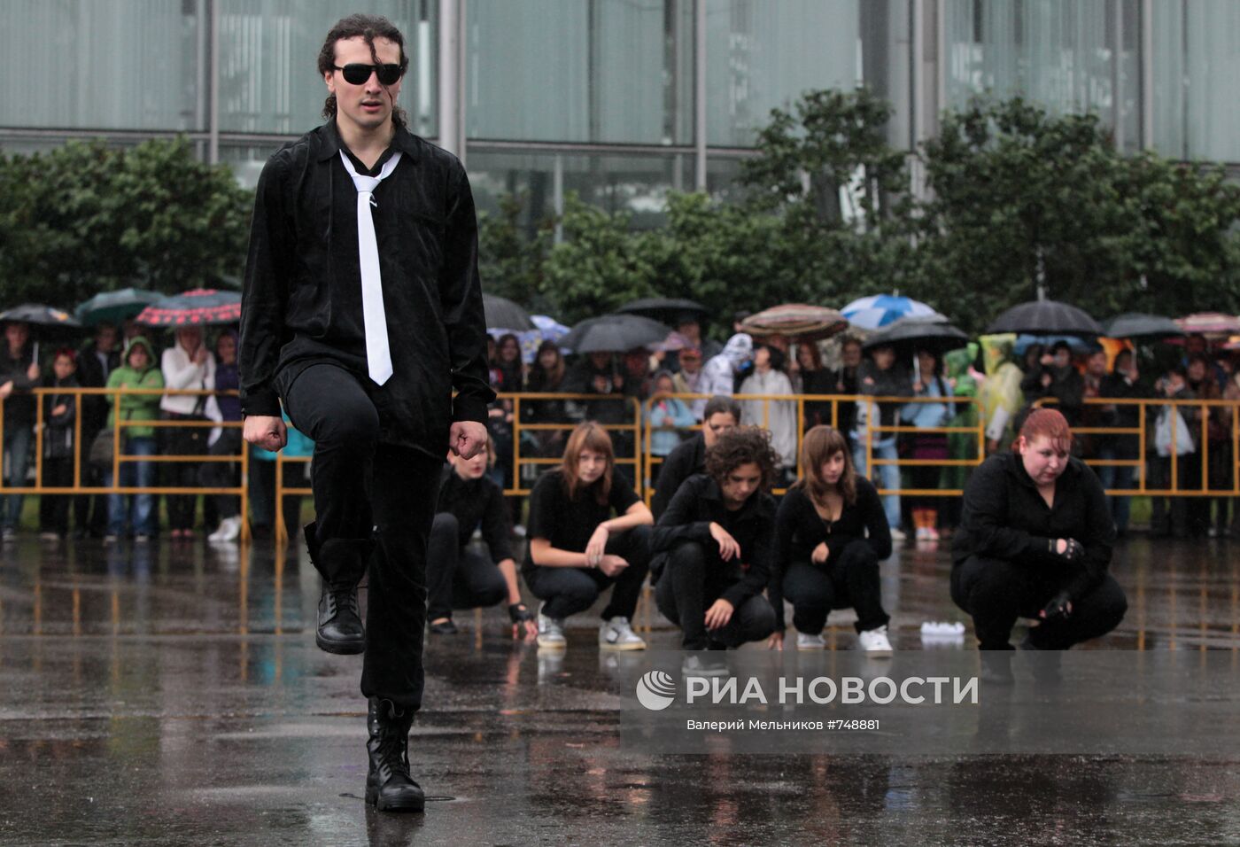 Акция в честь Дня рождения Майкла Джексона в Москве