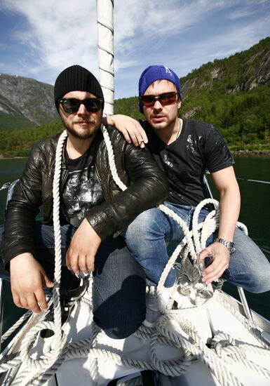 Братья Чадовы провели отпуск в Норвегии