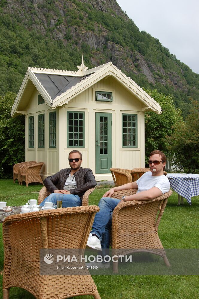 Братья Чадовы провели отпуск в Норвегии