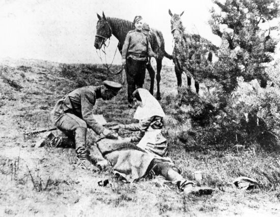 Первая помощь на поле боя в годы Первой мировой войны
