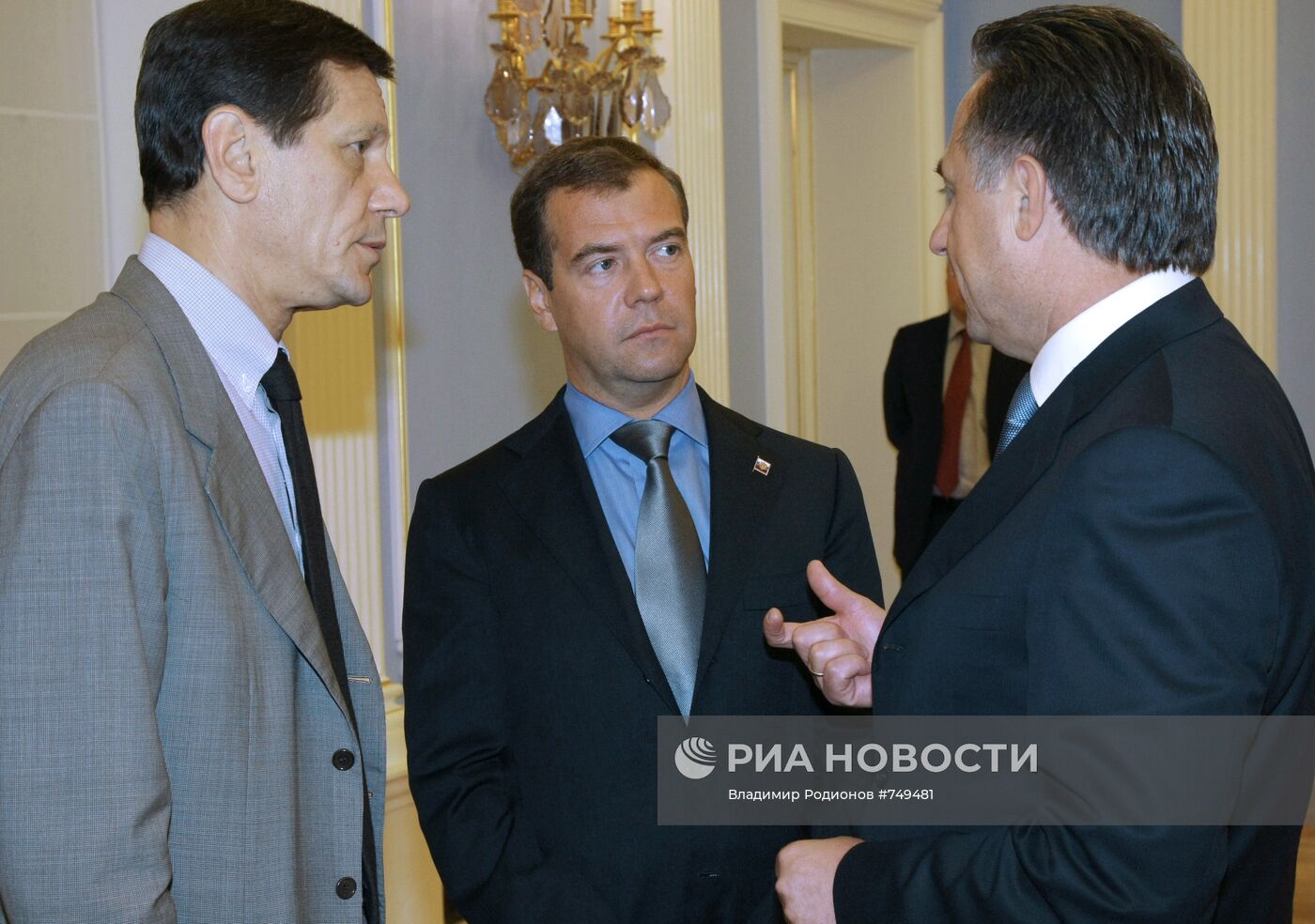Встреча Дмитрия Медведева с российской юношеской сборной