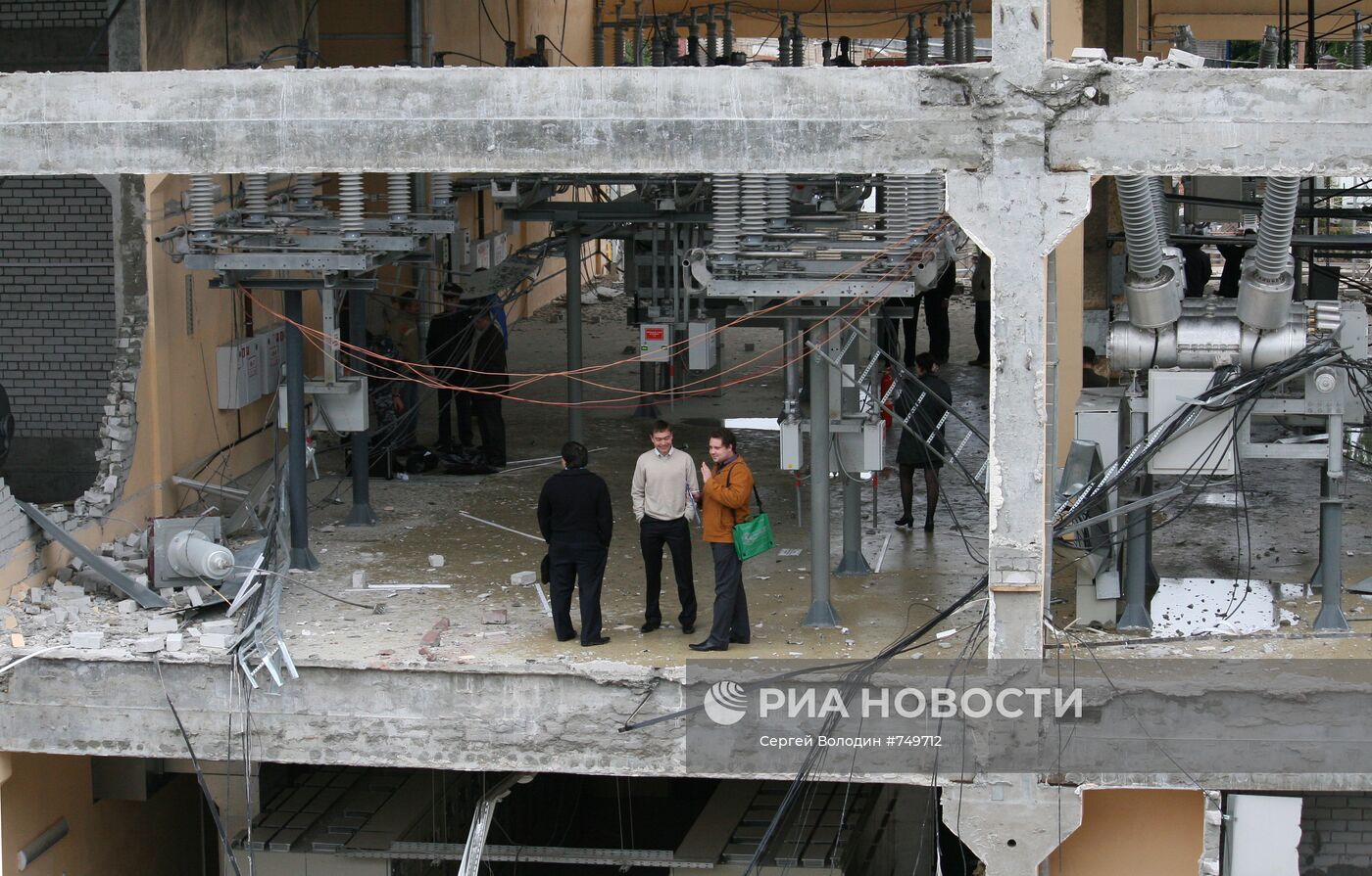 В Казани на электроподстанции "Ленинская" произошел взрыв