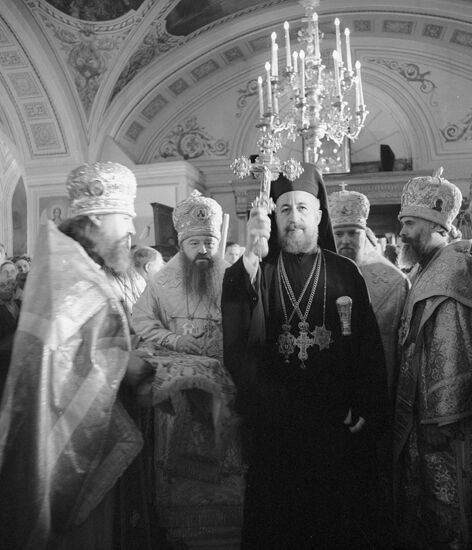 Интронизация патриарха всея Руси Пимена