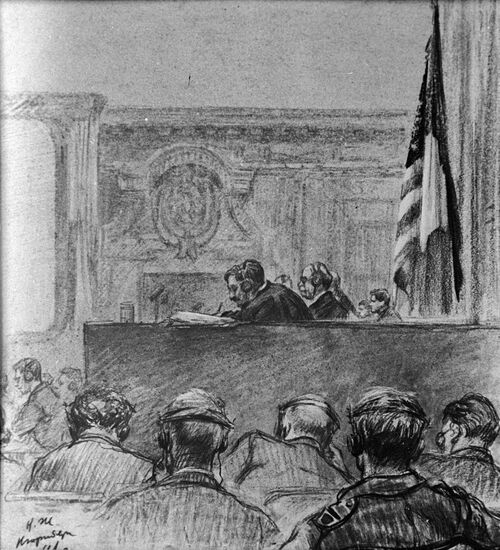 Н. Н. Жуков "Правая часть зала". Репродукция