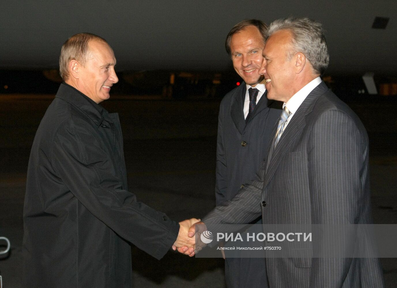 Владимир Путин прибыл в Красноярск