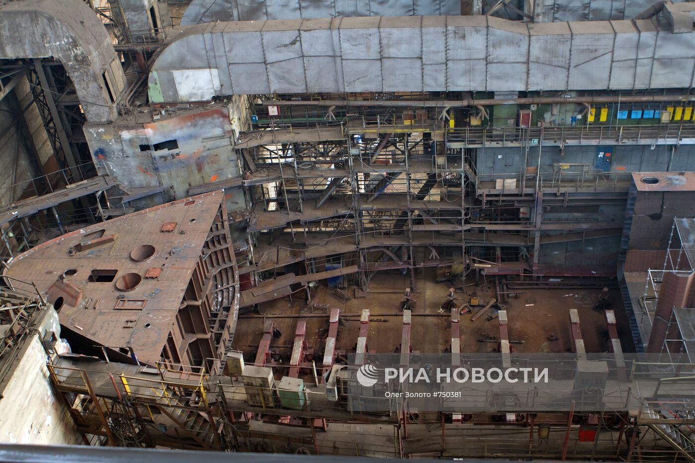 Завод "Красное Сормово" в Нижнем Новгороде