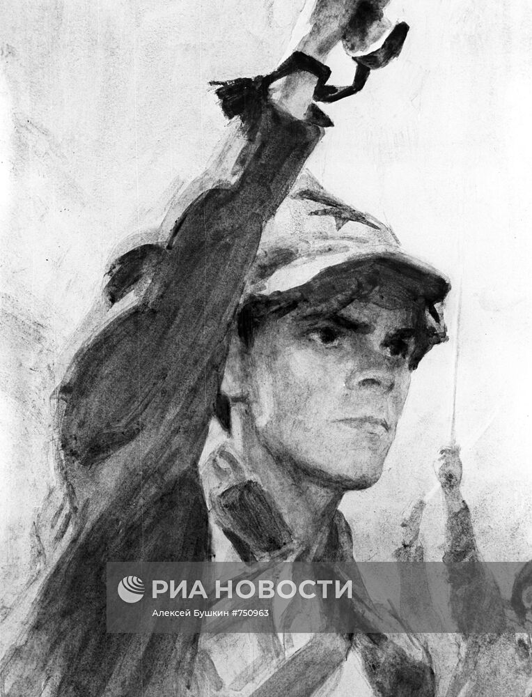 Иллюстрация "Павка Корчагин"