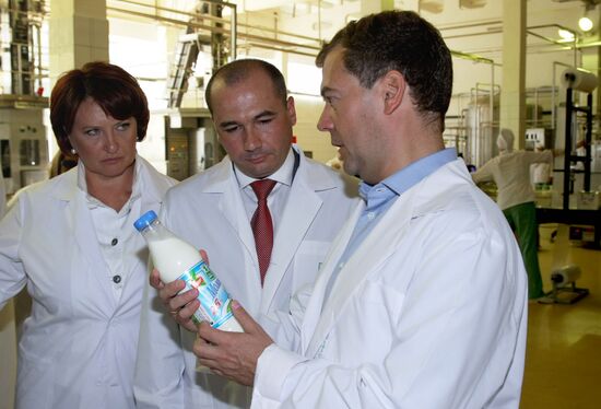 Рабочая поездка Д.Медведева в Приволжский ФО. День второй