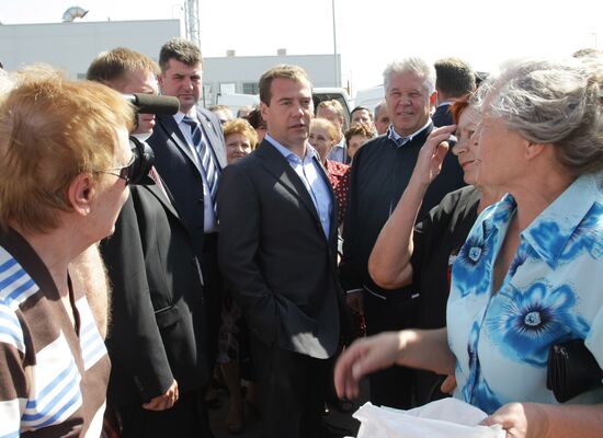Рабочая поездка Д.Медведева в Приволжский ФО. День второй