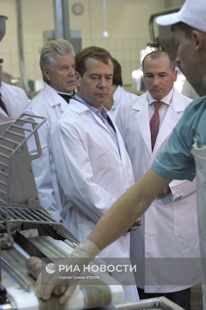 Рабочая поездка Д.Медведева в Приволжский ФО. День второй